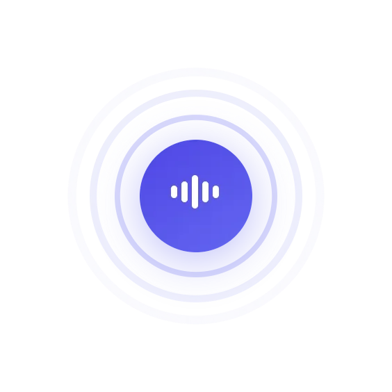 The orb while the assistant is speaking